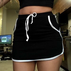 Paxton black mini skirt